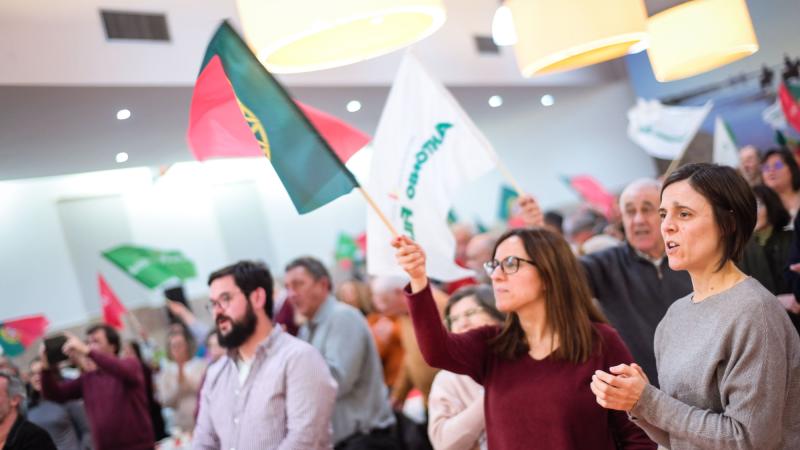 Jantar com apoiantes em Santarém