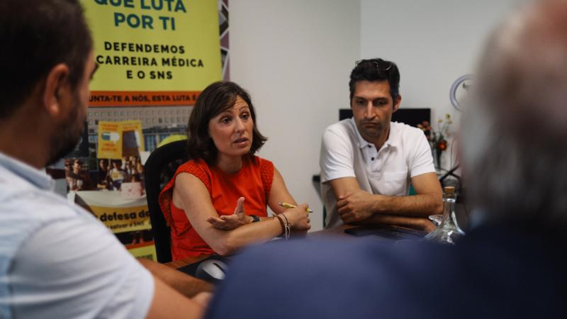 Encontro com a Federação Nacional dos Médicos (FNAM)