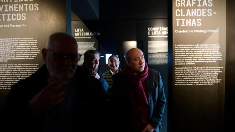 Visita ao Museu Nacional Resistência e Liberdade