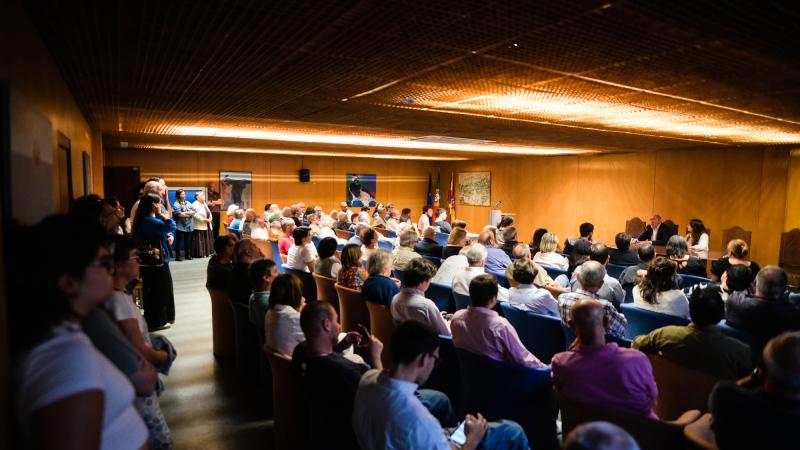 Sessão Pública em Coimbra