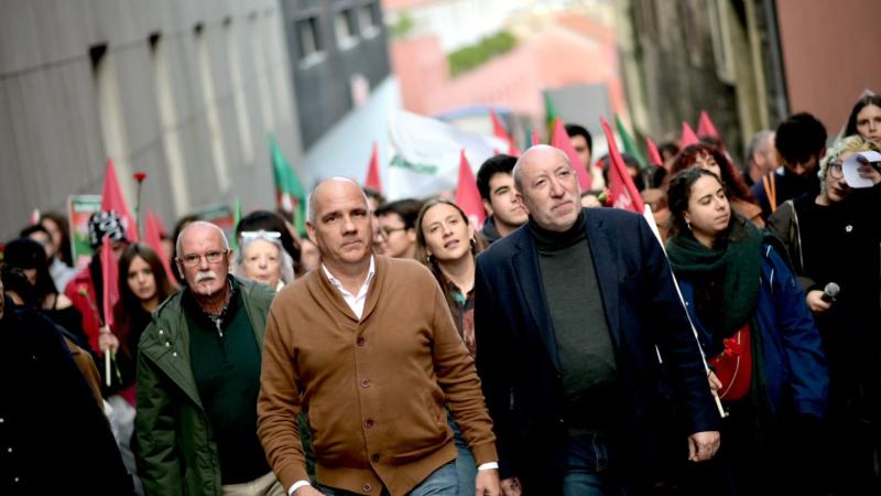 Comício em Vila Nova de Gaia